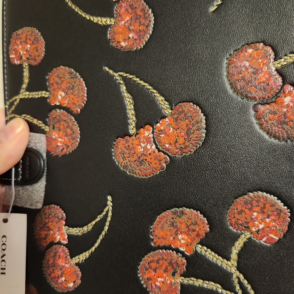 Coach Cherry Notebook - Picture 5 of 8